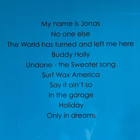 Weezer, Limited Ghostly Blue Colored Vinyl, LP, Remastered, Geffen Records, 2024 - Picture 4 of 4